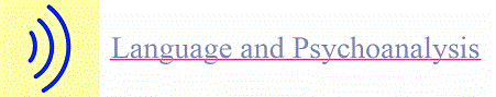 Language and Psychoanalysis
